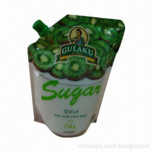 Juice Drink Spout Pouch, Good Sealability, Fast Delivery and High-puncture Resistance, Waterproof